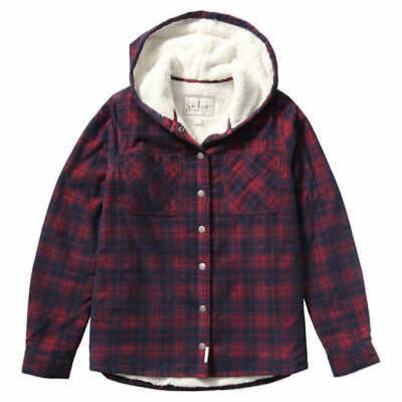 Soho Threads Ladies' Corduroy Hooded Shacket NWT - Picture 6 of 6